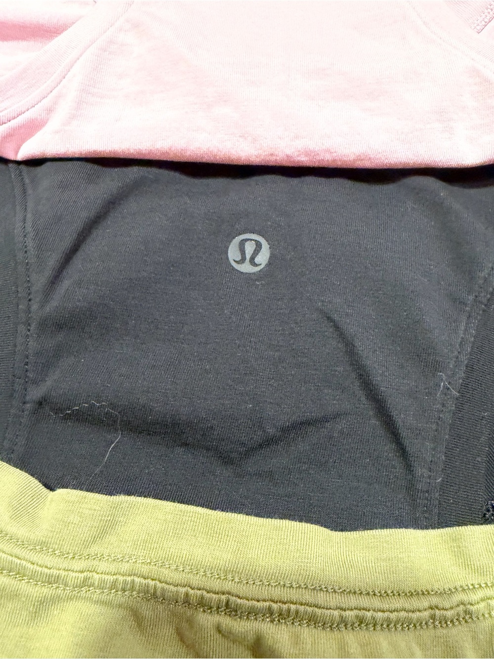 lululemon athletica Olive, Pink & Black Racerback Tank Trio - Picture 6 of 8